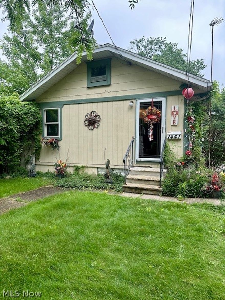 Tenant occupied ranch in Goodyear Heights! 2 bedrooms, one bath, first floor laundry.  Full unfinished basement. Enjoy the large private fenced back yard from the back deck.  Garage and a shed. minimum 24 hour notice to show. Tenant is in a lease.
