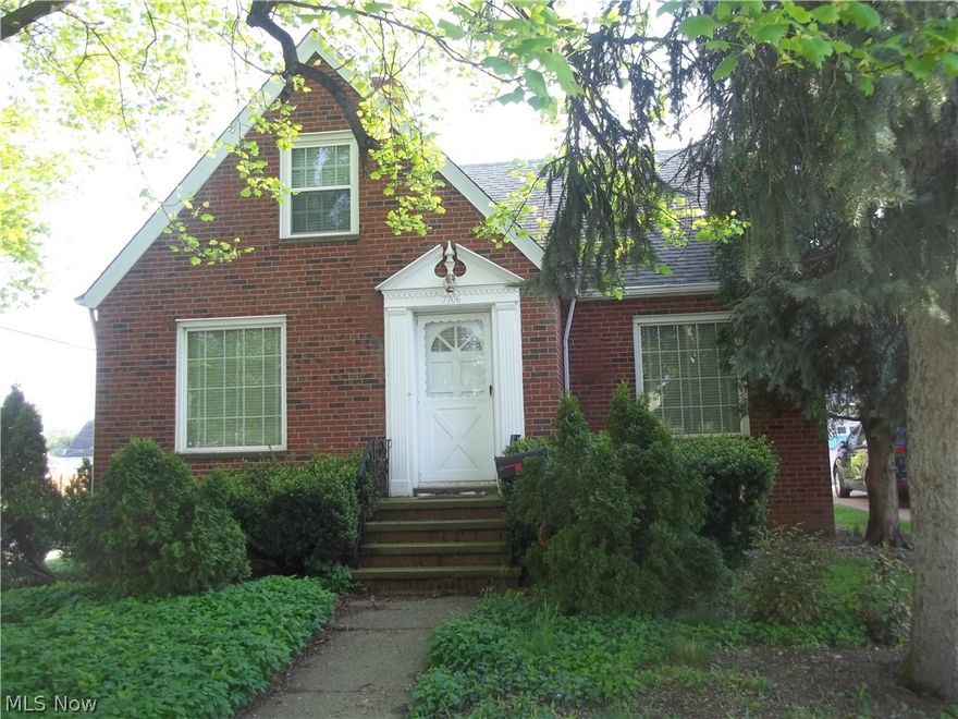 One Family Owned since Custom Built in 1948, a True 5 Bedroom all Brick Bungalow with over 1400 Sq Feet, Large 2.5 Brick and Block Garage ( with Steel I Beam with Hoist was used to pull Car engines)  attached thru a enclosed Breezeway, Full Finished Rec Room, with separate Steps  to Breezeway, Glass Block Windows in Basement,  Mostly  Vinyl Windows Thru-out Home, Exterior Doors Have been Replaced,