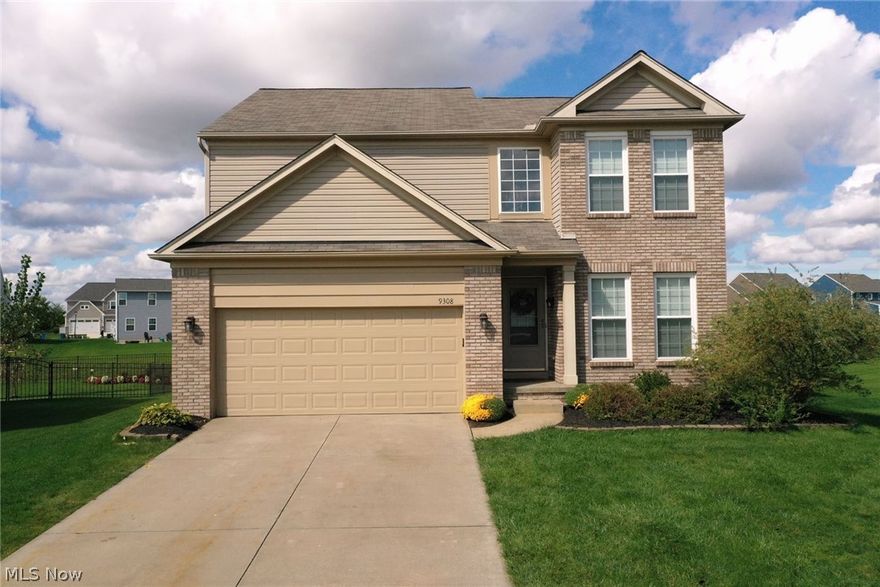 Welcome Home to the Waterbury Development! This premium lot is in the middle of a cul de sac & boasts the largest yard! Newer construction that has been lovingly maintained ..You will not want to miss the chance to call this place home!! Once you enter through the front door, you are greeted with a 2 story foyer! To your right is a bonus room which could easily be an office, home-school area, dining room or play room...whatever you need it to be! The hall opens up to the great room, along with a half bathroom, the eat-in-kitchen with pantry, & the laundry room which connects to the kitchen. Through there you can access the 2 car garage! Three bedrooms, 2 baths & tons of closet space make up the second story. The finished basement is huge & could easily host an additional bedroom, workout room, media room, play room, or just use it for extra storage space...Whatever your heart desires! Off the kitchen, sliding glass doors take you out onto a lovely composite deck and down to a beautiful