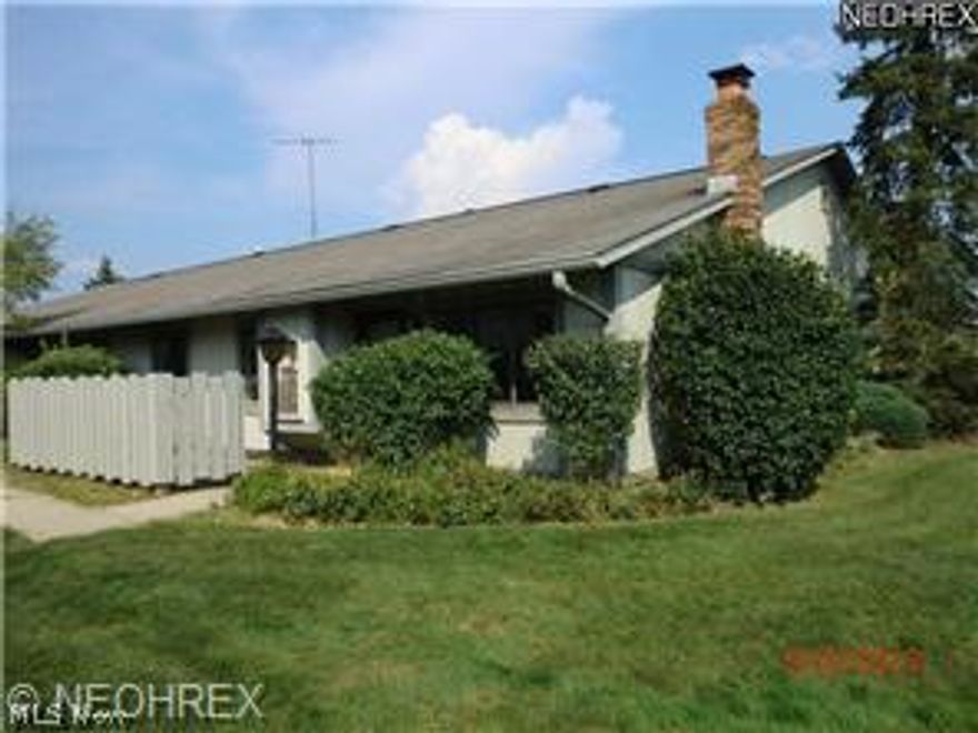 Enjoy One Floor Living in this 3 Bedroom Condominium in Copley! Large Master with Huge Walk in Closet and Full Bath, Vaulted Ceiling in Great Room, Eat in Kitchen, Washer/Dryer Hookup, Central Air, NEW FURNACE/AC(DEC 2013), Pool, Playground, and more are just some of the great features that you'll find in this Convenient location! Call today for a private showing.