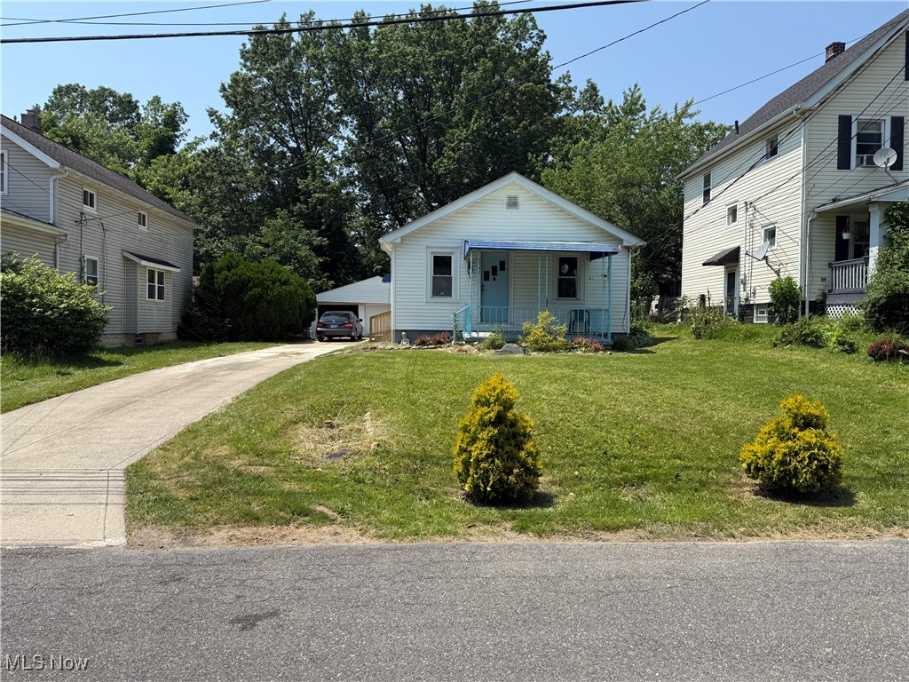 Great opportunity to own a nice 3 bedroom, 1 bathroom ranch on a quiet street in South Garfield Heights. The home has a newer roof, new concrete steps to side door, vinyl siding, vinyl windows, and a nice backyard to relax in. The point of sale has just been completed and is compliant with Garfield Heights. Rent this home out or make it your own today!