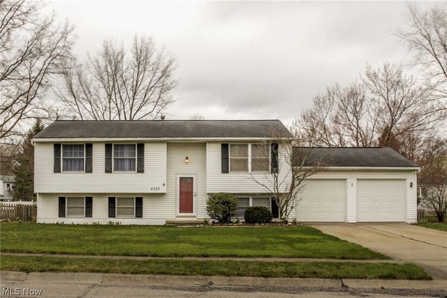 Four bedroom, two bathroom home in a great neighborhood resting in the heart of Stow! Clean and move-in ready, with sharp curb appeal. Updated furnace, central A/C, and hot water tank last 3 years. New Carpet throughout. There is plenty of space in here including two family rooms, and additional storage areas. This home sits on a quarter acre lot with a full fenced in backyard, two tier deck, two car attached garage and a concrete driveway. Great location within a short distance to library, grocery and retail shopping. Top rated school district!  Schedule your showing today!