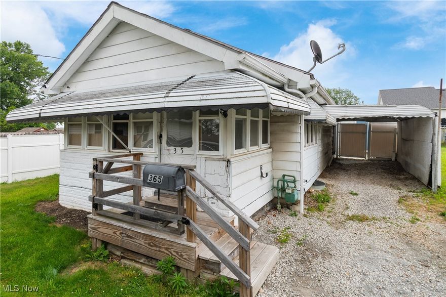 Endless potential with this one-of-a-kind property! Whether you're an investor or a first-time homebuyer, this is your chance to bring your vision to life. This charming ranch-style home features a newly installed furnace and central air unit, both less than six months old. Inside, you'll find spacious living areas and a full, unfinished basement ready to be customized to your needs.

Step outside to enjoy a large front yard, a wraparound backyard deck perfect for relaxing or entertaining, and an impressive 16' x 8' shed. The shed is well-insulated, fully wired with ample lighting and electrical outlets?ideal for a workshop or extra storage.

Don?t miss out on this incredible opportunity. Call today to schedule your appointment. Property is being sold As-Is.