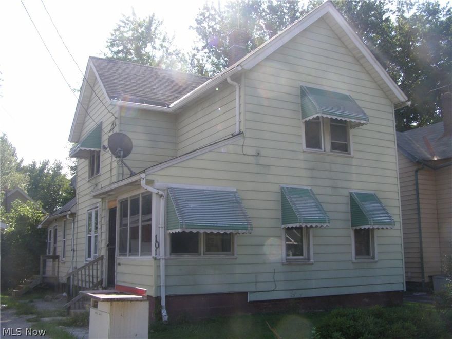 POSSIBLE RENT TO OWN is this 4 bedrrom colonial with updated furnace and elec panel, 1 car detached garage, basement with laundry area and 1/2 bath. Needs your ideas and TLC