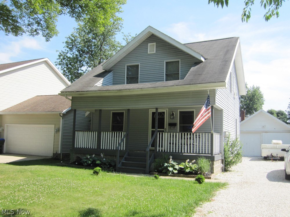 This is a must see property... It is extremely well maintained and is loaded with charm. There is a first floor bedroom that is being used as an office. Large kitchen with breakfast area. Furnace and hot water tank replaced in 2016 and roof over front porch replaced in 2014. The back yard is a cozy retreat. This home comes with a one year warranty from America's Preferred.
