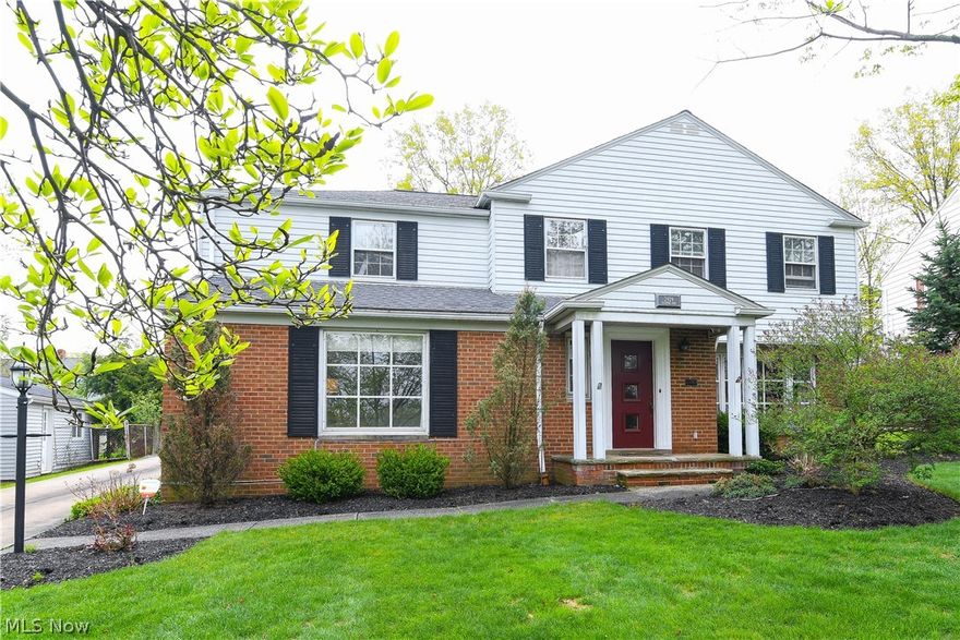 Welcome to this beautiful light-filled colonial with spacious rooms and updates throughout. You will love the unique features of this home. 3 fireplaces and a sunroom with a hot tub scream relaxation.  Updated chef's kitchen with plenty of cupboards, center island, six burner gas range and double ovens. The Large family room off of the kitchen has beamed ceiling and skylights. Enjoy the convenience of first-floor laundry. The master suite is expansive with updated glamour bath. Updates include: 2015 air conditioning, 2013 Garage Door, 2012 Electrical panel, 2011 Roof, 2010 Remodeled Kitchen, and Baths.  This home also comes with a Home Warranty.