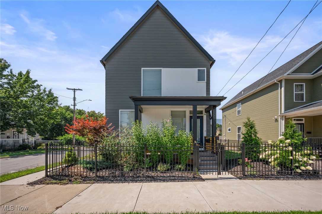 Available NOW in Ohio City! Stylish and recently built, this rental home offers 2 bedrooms plus a versatile flex space, 2.5 bathrooms, an open floor plan, soaring ceilings, and abundant natural light. The modern kitchen features a large island, granite countertops, full set of appliances, and plenty of cabinetry. Upstairs, the primary suite includes a walk-in closet and gorgeous private bath. You’ll also find a second bedroom with its own full bath nearby, a flexible bonus room, and laundry on the same level. A fully painted basement offers ample storage space, or a retreat equally suited for workouts or creative projects. Step outside to enjoy a fenced side yard with a pea gravel patio, a covered front porch, and an attached 2-car garage for ultimate convenience. Landlord pays for water, tenant responsible for all other utilities. Pet-friendly with restrictions and fees. All of this in a prime walkable location with quick access to Ohio City’s renowned restaurants, breweries, coffee shops, and boutiques—with easy connections to I-90, the Towpath Trail, Downtown, and more. Reach out for your tour today!