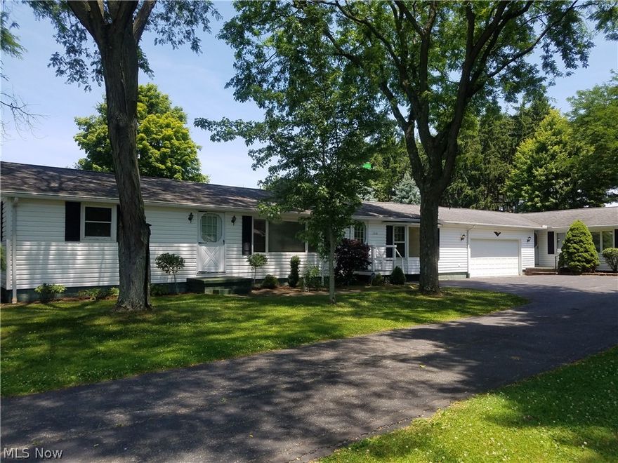 Multi-family country ranch home in Salem School district.  This property has always been a family owned home/in-law unit.  No rental units for the last 2 owners.#1 unit has 2bedrooms, LR, Family room, kitchen, 1.5 baths.  #2 LR, eat-in kitchen, 3 bedrooms and 1 bath. Gas heat/AC.  Separate utilities, basements,generator, sump pumps with battery back-ups and storage shed,  Great back yard.
