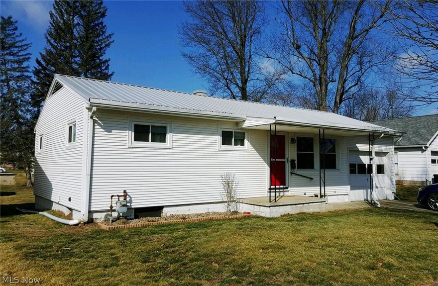 Ranch home with 2 bedrooms, 1 car attached garage. Newer roof, windows, and updates throughout. Large back deck for entertaining. Tastefully and well maintained home.