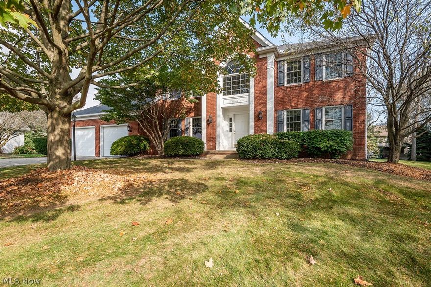 Great Opportunity to live in St Ives! 2900+ sq ft, 4 BR, Original owner home located on cul-de-sac.  Grand 2 story foyer, formal living room that is open to great room and formal dining room off kitchen.  Nice sized kitchen with breakfast bar, dinette and work station, opens to large 2 tiered deck with professional awning.  Great for entertaining friends and family!  1st floor laundry and office with built ins. Upstairs is a large master bedroom with private bathroom that has 2 sinks, jetted tub and walk in shower.  3 other nice sized, freshly painted and newly carpeted bedrooms and updated full bath.  There is approximately 700 sq ft of additional finished living area in LL with built in entertainment center and bar. 3 car tandem garage.  Roof 2009, Furnace 2013, kitchen appliances 2014, dishwasher 2021, upstairs carpeting 2019, some newer windows 2015.  Great opportunity in North Canton Schools!