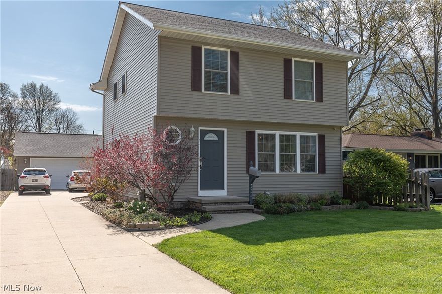 Take a look at this beautiful Colonial!  Built in 2005 this home is move in ready.  As you enter the home you will notice the beautiful flooring and a staircase that leads to 3 spacious bedrooms.  The master bedroom includes a private bathroom.  As you head to the spacious kitchen that also includes ceramic floors you can also exit the kitchen through rear sliding door to a private fenced in backyard that is perfect for entertaining.  Lastly, head downstairs to the partially finished basement that includes a bar and an extra space for storage.  If you are looking for a move in ready home, this is it!  Schedule a showing today!