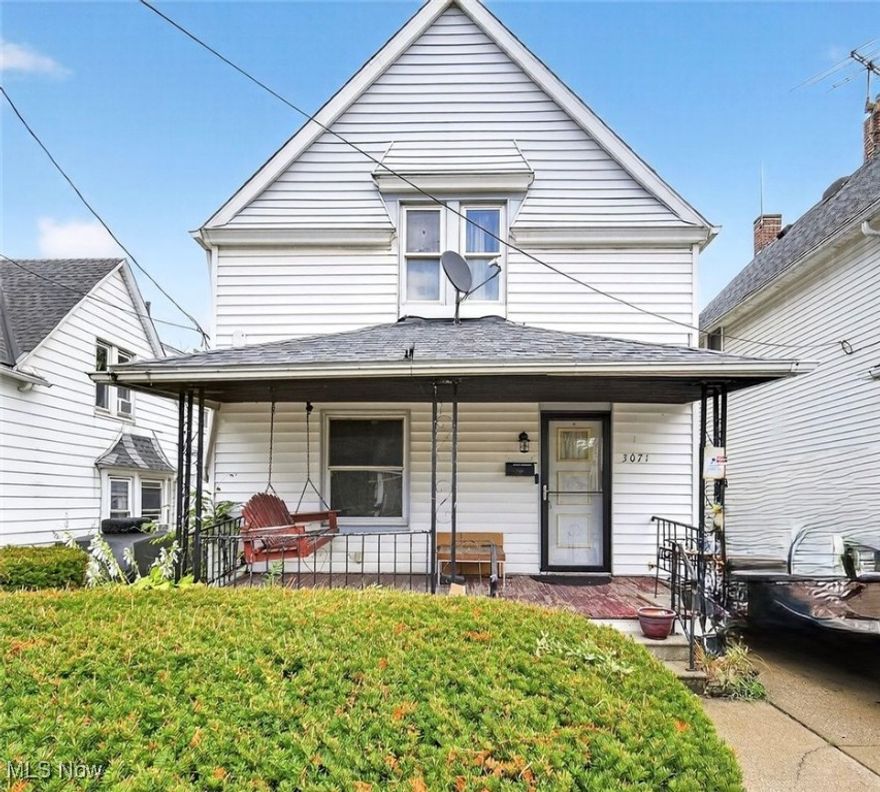 Investment opportunity in West Cleveland, a rare find at this price point so don?t miss out. This 3 bedroom, 1 bath single family home offers plenty of potential whether you are looking for a starter home, a winter project, or your next investment property. It can be rented or flipped with the right updates and vision. Conveniently located near highways, downtown, Lakewood and more, this property is full of opportunity to add value and make it something special.