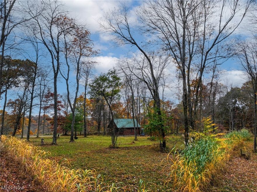 Auction Date November 24th @ 11 AM. This property spans 36.926 acres, predominantly covered in woods with an extensive trail system woven throughout. A variety of young hardwood trees populate the area, with a notable presence of walnut trees. Designed to be a haven for deer hunters, the property presents an exceptional hunting environment with nearly 2400 feet of road frontage, allowing for multiple access points. The land contours form a bowl-like shape, surrounded by hills facing both east and west. Equipped for an optimal hunting experience, the property features two elevated blinds, several food plots, a watering hole, and a naturally flowing spring. Additionally, a 14'x24' log cabin is present on the property, ideal for short stays, consisting of a single room flanked by lofts on either end. All owned mineral rights transfer. Situated in a reputable location, the property boasts a rich hunting history complemented by the presence of trophy genetics in the area. Property will be offered in 2 parcels and as a whole. Feel free to walk the property at your convenience. 
Parcel 1: 21.483 Acres with cabin. 60’ Neighbors Easement.                               
Parcel 2: 15.443 Acres. Wooded w/food plots and trails.