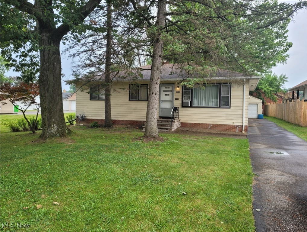 Charming 3-bedroom ranch enjoyed by one family for over 50 years now ready for a new owner to update and make it their own. Spacious eat in kitchen and formal dining room with French doors that open to the backyard. Nice size bedrooms and living room all with hardwood floors and all freshly painted. The lower level features laundry and workshop areas and an unfinished rec room, providing opportunity to create additional living space for relaxing and entertaining. Bring your own style and make this home yours today.