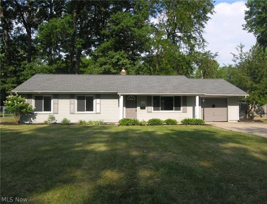 One floor Ranch living! NO STEPS and NO HOA fees! This exceptionally well maintained 3 bedroom 2 full bath home is located on one of Avon Lake's beautiful streets in a quiet neighborhood. This home is perfect for anyone ready to move in furniture and enjoy living! Freshly painted in neutral colors. All appliances stay and are newer in remodeled kitchen. Most new carpeting! Newer vinyl siding and newer vinyl windows! Roofing shingles new in 2016. Don't miss out on one of the best buys in Avon Lake!
