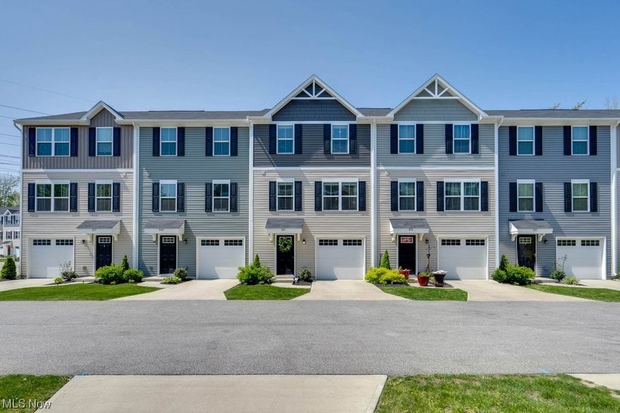 Don’t wait any longer to tour this fully upgraded gorgeous townhome recently built (2019). With over 1600 spacious square fee, 3 stories, 3 bedrooms, and 2.5 baths, you will feel right at home. The First floor features an attached garage, & a spacious well lit foyer that enters into a bonus lower living space that walks out onto your very own private brick patio. Once you make your way to the second floor, you will be greeted by the highly coveted modern open floorplan that we all seek. This features a kitchen w/island, dining area, and great room with tons of natural light. The kitchen features new subway tile backsplash, stainless steel appliances, and a slider with access to your very own private balcony with 100% privacy. Other features include New luxury LVT floors on first and second floors, newly painted first, second and third floor. Rounding out the main floor is a 1/2 bath powder room. The 3rd level features the master bedroom with en-suite full bathroom, walk in closet, and