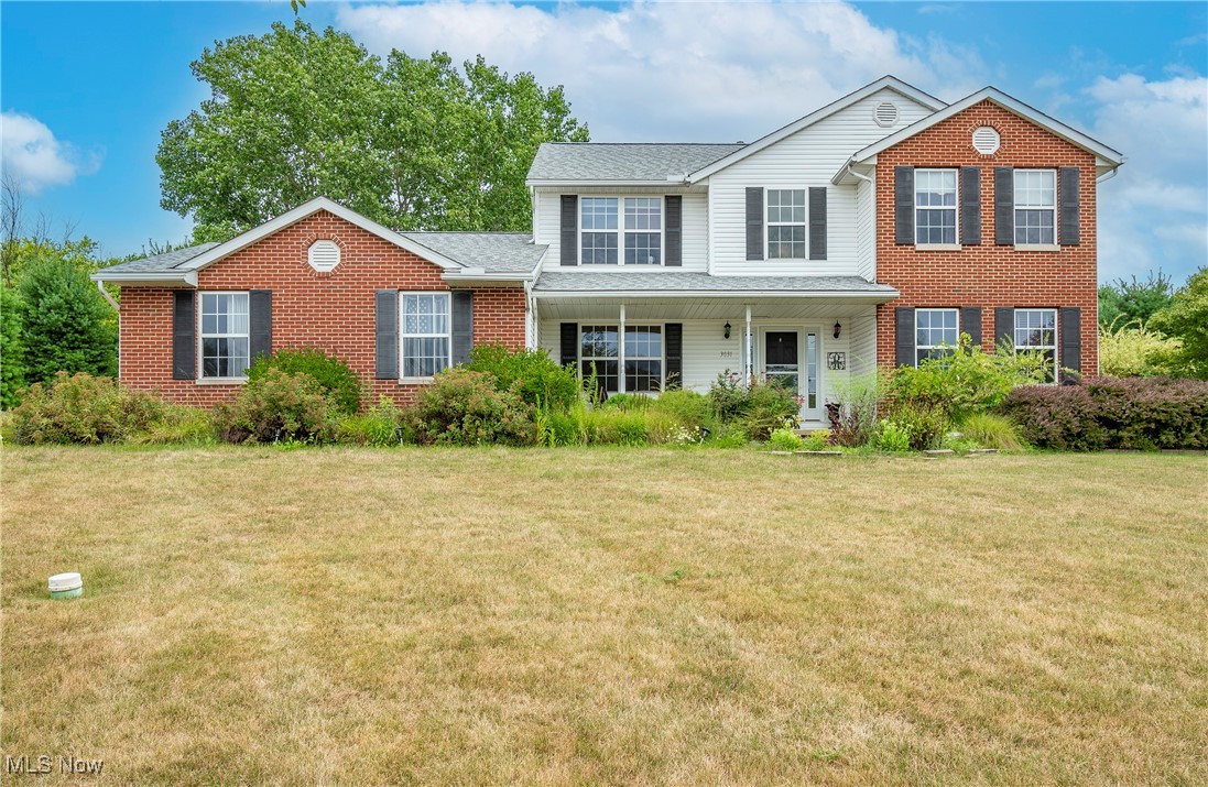 Welcome home to Timber Brook Estates, where elegance meets tranquility. This stunning 4-bedroom, 2.5-bathroom home is nestled on a generous 2-parcel lot spanning nearly 1.5 acres. This property boasts a thoughtful open floor plan on the main level, perfect for both entertaining and everyday living. Step into the heart of the home, featuring a spacious eat-in kitchen that seamlessly flows into the living room, complete with a cozy fireplace. The first floor is highlighted by a luxurious master suite, offering a private retreat with an indulgent bathroom featuring heated floors (new 2019) for ultimate comfort. Additional main floor highlights include a dedicated office space, ideal for remote work, and a formal dining room perfect for hosting gatherings. The upper level provides three more well-appointed bedrooms, a spare room, and a full bathroom, ensuring ample space for family and guests. The expansive, unfinished basement is a blank canvas ready to be customized to fit your needs and includes walk-up steps leading to the outside. Situated on a serene cul-de-sac, this home provides a peaceful setting while still being close to local amenities and Cuyahoga Valley National Park. Notable updates include: tankless HWT 2023, roof 2018, fridge, microwave, dishwasher all 2020. 1 yr home warranty included. Don't miss your opportunity to own a slice of Timber Brook Estates' charm and sophistication.