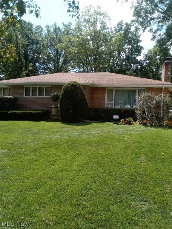 Neat spacious ranch, roomy finished basement with a pool table and bar. Three full baths, 2 fireplaces, plenty of closet and storage space. Closets are CEDAR lined. Refrigerator, built-in-stove, washer and dryer, all stay with the house. New cooking burners and vent. Tool shed (3) years, the back porch and garage floor freshly painted. Water heater, furnace, and utility box (6) years. Dish washer, microwave (2) years.