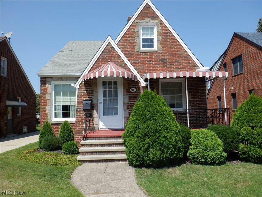 Welcome home to this classic, beautifully maintained brick cape cod located in the Parma Circle neighborhood. This 3-bedroom home offers comfortable living space and is situated on a 40 x 140 landscaped lot – featuring a covered front porch and a fenced-in backyard! Step inside and you’ll instantly feel the warmth of the living area and its crisp and clean look! Some of the home’s many features include: hardwood floors throughout….a decorative fireplace in the LR….maple cabinetry in the kitchen….beautiful natural woodwork in the upstairs dormer….custom window blinds….central air….dimensional roof….two-car brick and block garage….partially finished recreation room. A one-year America’s Preferred home warranty is provided!