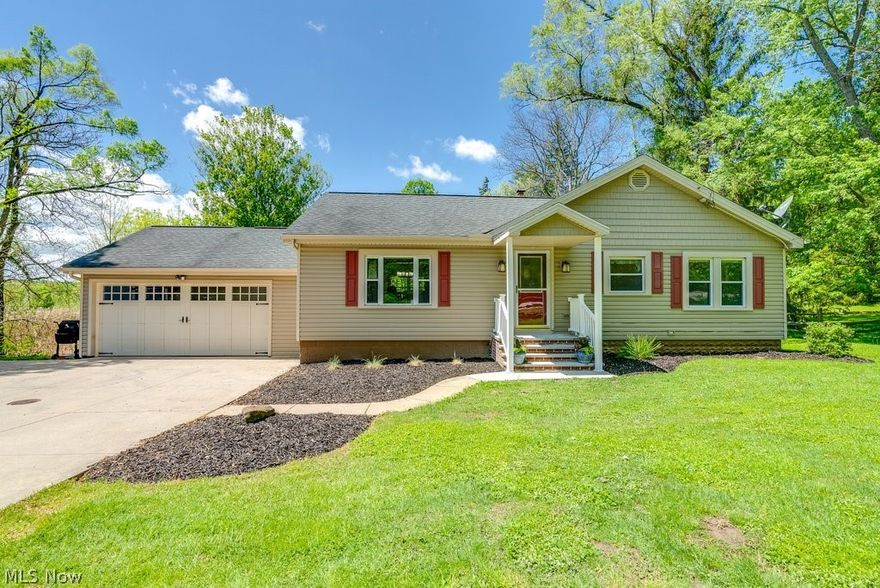 Welcome to a 1923 Sears Home, that sits on a rare 2 acres of mostly wooded land in Twinsburg!