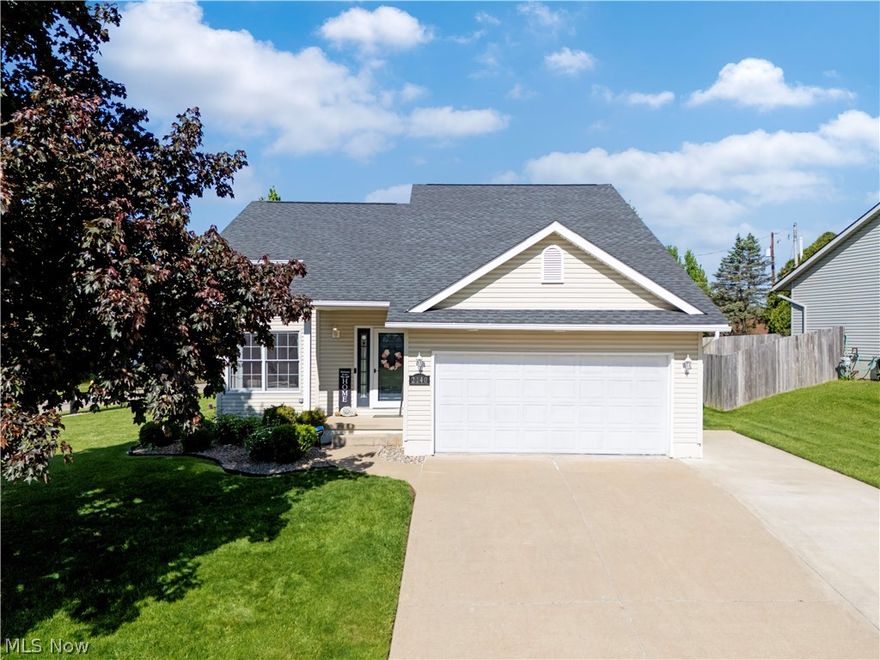 Welcome to 2140 Melanie Dr in Wooster's desirable north end! This well-maintained 3-bedroom, 2-bath home, built in 1993, offers a functional layout and comfortable living spaces perfect for a variety of lifestyles. Step inside to find a spacious main floor featuring a convenient first-floor primary bedroom and full bath ideal for easy living. The inviting dining area opens directly to a back patio, creating a great space for entertaining, relaxing, or enjoying your morning coffee outdoors. The home also includes an attached 2-car garage, providing ample room for parking and storage, along with an additional storage shed for tools, lawn equipment, or hobby space. Upstairs, you'll find two additional bedrooms and another full bath, offering flexibility for your new home. This home sits in a great location close to local amenities, schools, and shopping. Don't miss your opportunity to make this solid and inviting home your own! This property is listed by RE/MAX Showcase please contact Connor McKay with any questions.