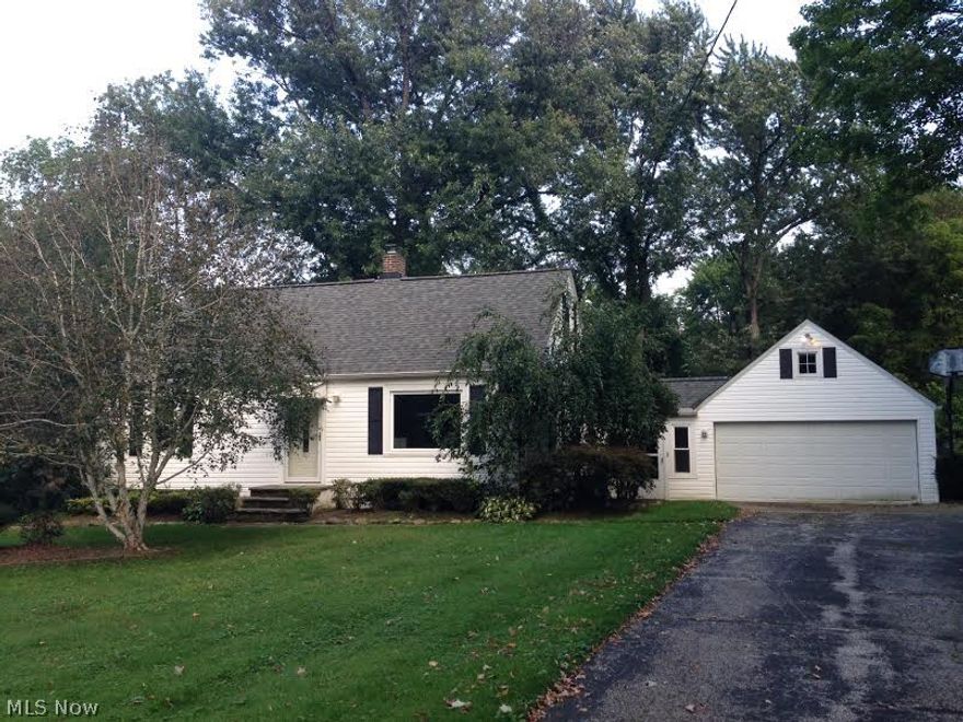 Wonderful Willoughby Hills Cape Cod nestled on almost one acre of land!  Nice two car attached garage with breeze way, full basement perfect for a large workshop! Two bedrooms on the first floor with full bath, the second floor holds two additional bedrooms!  The home has been freshly painted and new carpeting installed! Very pretty tree lined street!  Willoughby - Eastlake school system!  Country living near all the necessities!  This property is a Fannie Mae HomePath property.  All information is approximate.