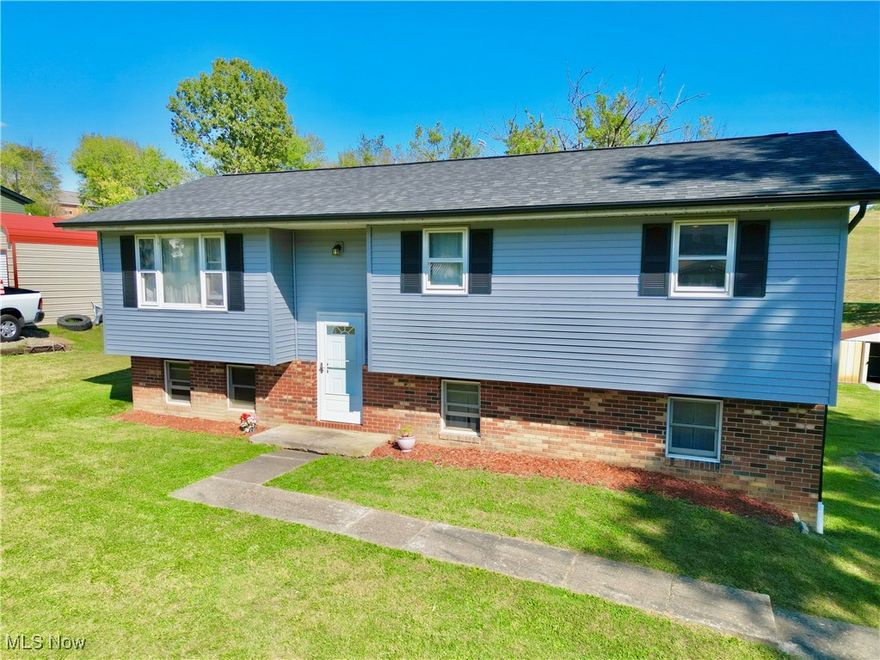 This one owner home has lots of updates! New roof, siding and downspouts in 2024, Newer exterior doors, new flooring in the bedrooms and bath, walls painted, lower level has a room that would be great for a extra bedroom or home office. Seperate utility/laundry room with newer water heater. Nice deck off of the kitchen that goes out to a spacious backyard! Located close to schools, resturants and shopping.