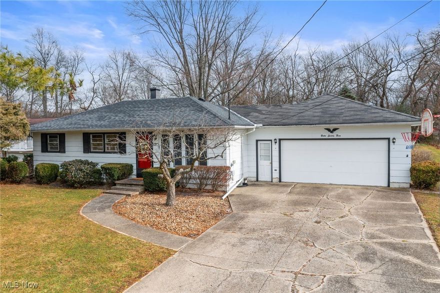 Discover the charm of this delightful ranch-style home, perfectly situated on the end of the Cul-de-Sac!! This ranch offers 3 bedrooms 1.5 baths and real hardwood floor!
Nestled on an expansive 0.43-acre lot, this residence offers a serene retreat from the hustle and bustle of daily life while remaining conveniently close to shopping, dining, and recreational activities.
The attached 4+ garage, provides ample storage and a very large work bench that would give anyone envy to have! Speaking of envy, this massive garage offers hot and cold water and ample electrical outlets and overhead lighting, while working and or entertaining. The garage offers easy access when unloading grocery into the kitchen and or basement.
The oversized lot offers plenty of outdoor space for gardening, play, or simply enjoying the tranquility of the neighborhood.
Whether you are a first-time homebuyer or looking to downsize, this one-level home presents an exceptional opportunity to enjoy an easy lifestyle without sacrificing accessibility to essential amenities.
Don't miss your chance to make this charming residence your own.