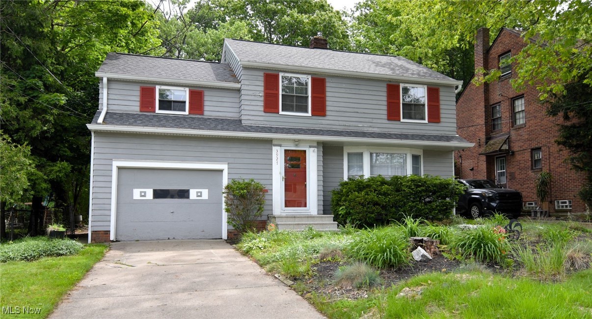 Welcome to this charming three bedroom, one and half bath Colonial on a large lot overlooking Nine Mile Creek! Step in the front door and you'll be greeted by a cozy living room with built-in shelving and a beautiful fireplace. From here you'll enter the full-sized dining room - perfect for entertaining. The kitchen has plenty of storage and workspace and opens up to a large family room with picture window views of the fully fenced backyard. Upstairs you'll find three spacious bedrooms - all with plenty of closet space - and an updated full bathroom and shower. Tall ceilings and gorgeous hardwood flooring throughout the entire house. Walk out back to the expansive deck (built 2022) and enjoy the peace and tranquility of the park-like setting. New roof 2022. South Euclid-Lyndhurst schools!