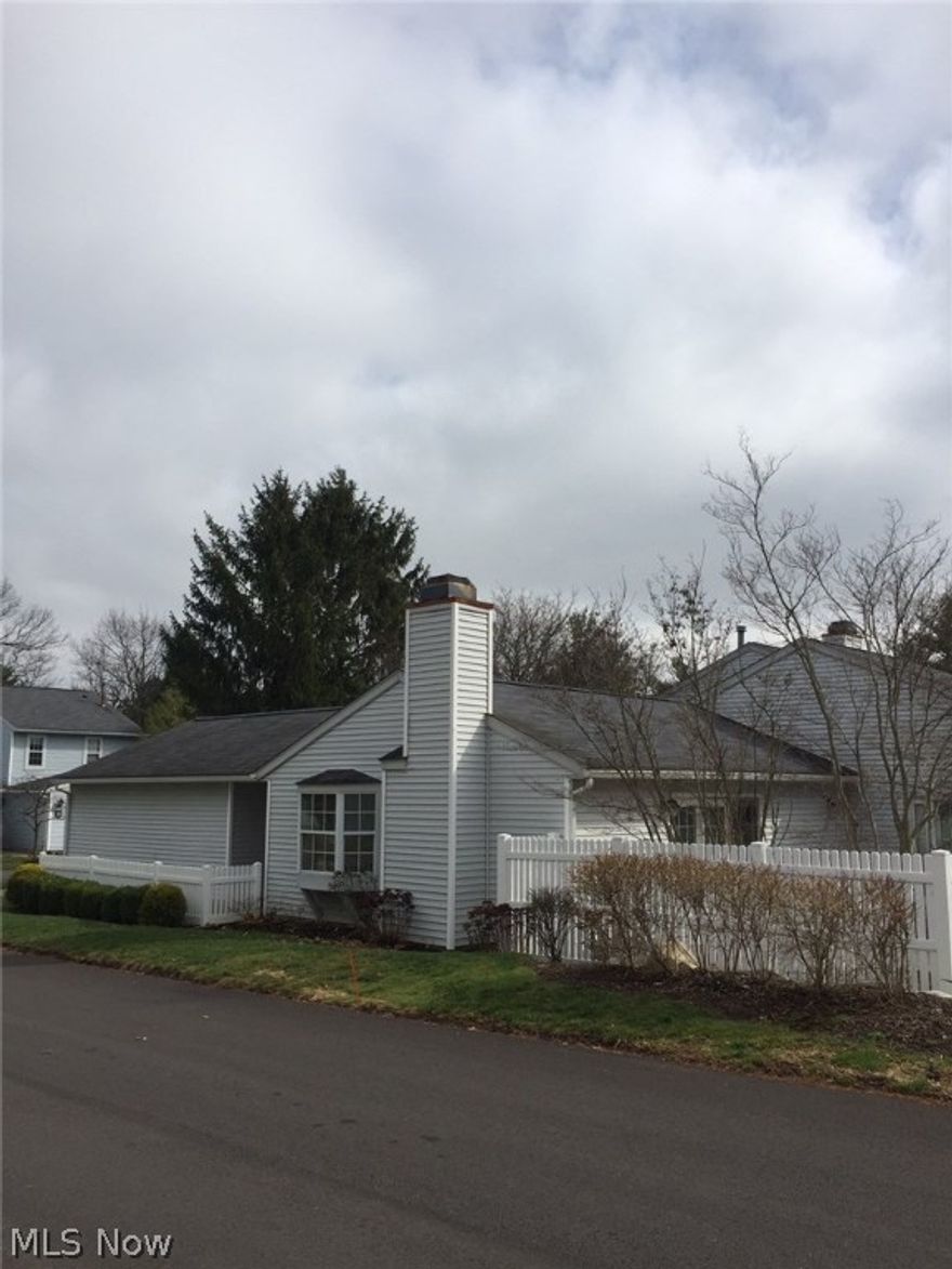 Corner unit Ranch condo located in the very private area of Eagles Chase. Vaulted living room & dining room with access to private patio! First floor laundry, 2 large bedrooms and a 2 car attached garage. Call today!