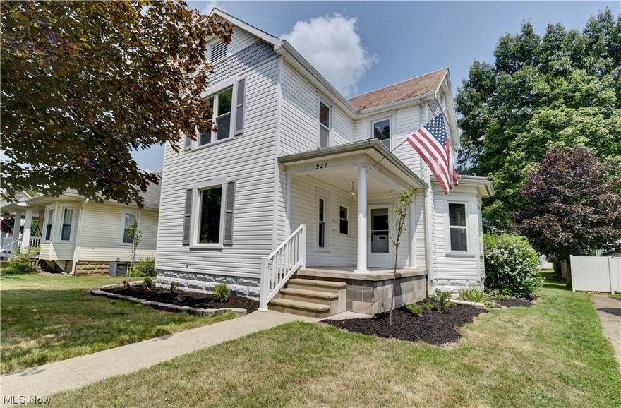 Welcome home to this newly remodeled property on Dover Avenue! Entering the front door, you will be captivated by the large living room that opens into the family room both with large windows offering beautiful natural light. Through the back door the mudroom/ laundry is spacious and clean including a new front load washer and dryer. The eat-in modernized kitchen is a highlight for sure with all new Quartz countertops, new cupboards and brand new appliances! Finishing out the main floor is a master bedroom and a recently added master bath. The second floor has 3 great sized bedrooms and a newly upgraded bathroom with a freestanding tub and shower. Downstairs you have another shower, storage space as well as another spot for laundry hookup. Rounding out the property, there is a gorgeous back deck and patio with the perfect spot to host in the evenings and a detached two car garage for parking and storage. The work has all been done for you from updated electric, to new flooring and fresh paint throughout the entire home. Schedule a showing to see this property with everything you can ask for and more!