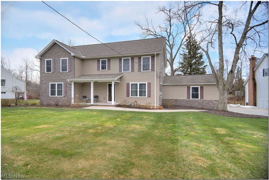 Looking for the ultimate move-in ready home?  This Is It!!!  Down to the studs rehab in 2016.  Large 2-story entry foyer with gleaming hardwood flooring that flows throughout the main floor. Elegant formal Dining Room off the foyer.  Huge Kitchen w/dark-tone maple cabinetry, quartz counters, SS appliances, breakfast bar and pantry, with large eating area flowing into the family room.  The cozy family room features a corner electric fireplace and recessed lighting.  The main floor in completed by a bedroom/office off the family room and a full bath with large tile shower.  Upstairs you will find the owners suite featuring a large bedroom, huge walk-in closet and remarkable spa-style bath with double vanity & oversize tiled shower.  3 good sized bedrooms, a generous full bath and laundry closet complete the second floor.  The walk-out lower level is beautifully finished with a media area, huge rec room, stylish half bath, large storage/mechanical room and french doors to the patio.  The