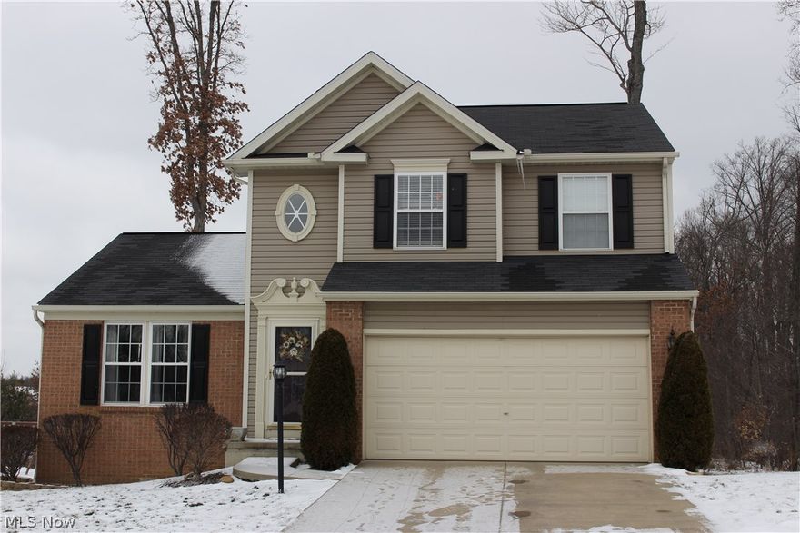 Welcome to this beautifully decorated 3 bedroom, 3 bath colonial in the highly sought-after Creekside Estates!  Hang out on the back porch with a built in gazebo for privacy as you look over the back pond. Cozy open floor plan from kitchen to family room.  Finished basement, first floor laundry and extra storage area in lower level.