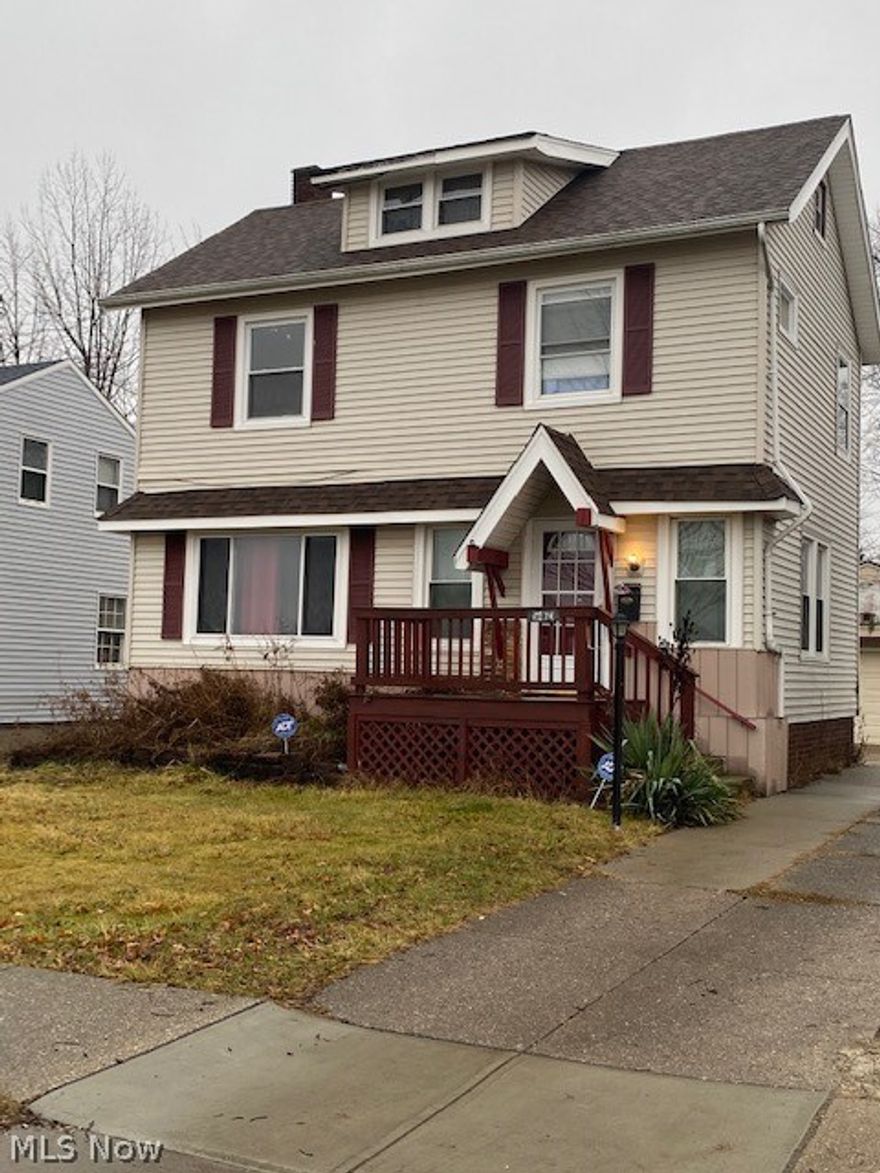 Come see this wonderful Colonial with 3 bedrooms and 1.5 baths! Lots of space! Make this your own with your own cosmetic touches! Nice sized kitchen, full living room with fireplace, hardwood floors in bedrooms, partially finished basement, lots of storage space, nice yard, 2 car garage and more! 
Selling As Is. Buyer to assume exterior POS (In supplements). Hurry, this won't last long! Contact today to see.