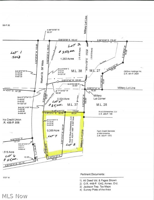 Commercial lots #7 & 8, office building with approx 1200 sq ft