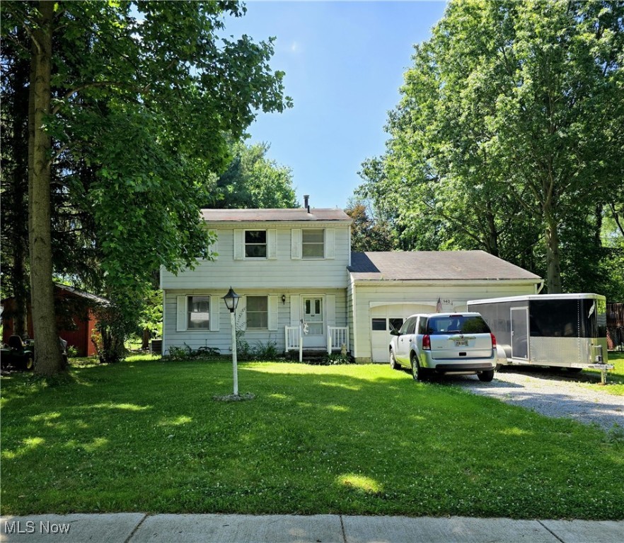 Bring your paintbrush and ideas—this Kent Colonial is full of potential! Located on a quiet street in a well-established neighborhood, 940 Kevin Drive offers 3 bedrooms, 1.5 baths, 1,392 square feet, a full basement, and a fully fenced backyard—perfect for pets or play. This is a short sale, and the asking price reflects the bank’s appraised value (see supplements). With a little cosmetic updating, this solid home could shine again, making it a great opportunity for first-time buyers, investors, or anyone looking to build equity.
The first floor features a spacious living room, a bright family room, and an eat-in kitchen where all appliances stay. A convenient half bath is also on the main level. Upstairs, you’ll find three comfortable bedrooms and a full bath. The full basement offers additional space for laundry, storage, or future finishing. Enjoy the outdoors in the large fenced yard, and take advantage of the attached 2-car garage.
Additional features include central air, forced air gas heat, and quick access to Kent State, local schools, shopping, and major highways. With great bones and an ideal location, this home is ready for your personal touch. Immediate possession available at closing—don’t miss this one! All offers must be accepted by the bank and will take 5 business days for approval.
