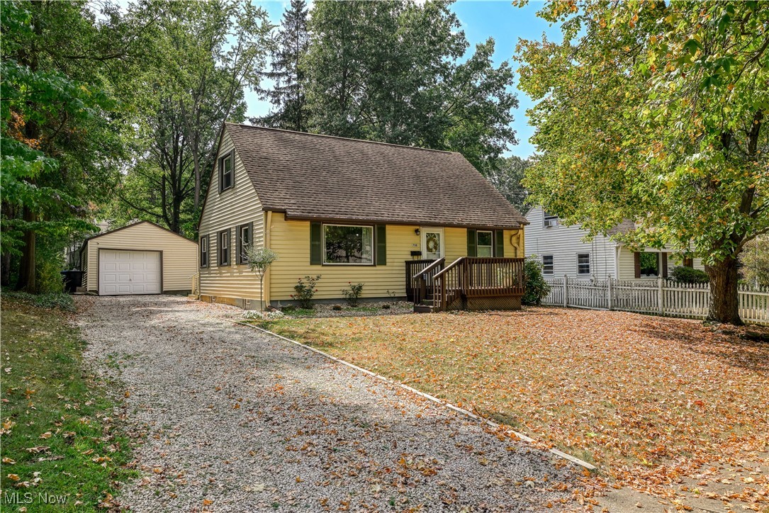 Welcome home to this charming 3-bedroom, 2 full bath Cape Cod home in Kent, Ohio! Inside, you’ll find a beautiful updated kitchen with a center island and breakfast bar, stainless steel-appliances and plenty of cabinets for storage. Upstairs you’ll enjoy the privacy of the owners suite complete with walk in closet, built ins and a beautiful full bath. The home offers a full walk-out basement, partially finished to give you extra living space and or storage options. The beautiful back yard comes with fire pit for your enjoyment. A one car detached garage also provides more storage for whatever you may need. Located close to Kent State University, downtown shops and dining, and nearby hike and bike trails, this home is in the perfect spot to enjoy everything the area has to offer.
Move-in ready and full of updates, this Cape Cod is waiting for you to make it yours!