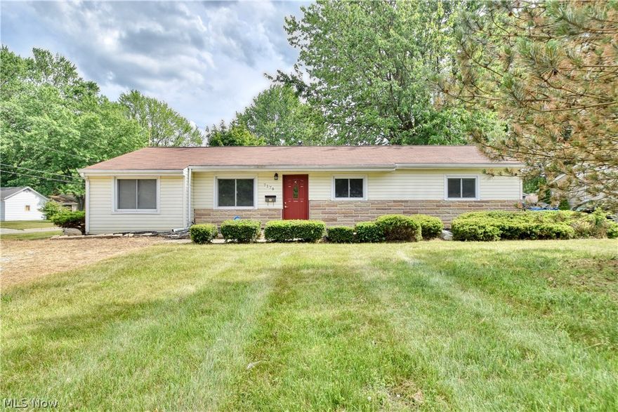 Seconds from the Lake Erie and beach front public parks, this charming ranch has been thoughtfully redone. The open concept living space has perfect natural lighting and has a massive amount of living space to hold parties and family get togethers! The updated kitchen comes with stainless steal fridge and plenty of cabinet space. The master bedroom comes with a master bath a huge walk in closet! This inviting home promises a perfect balance of style and functionality ready to welcome new owners!