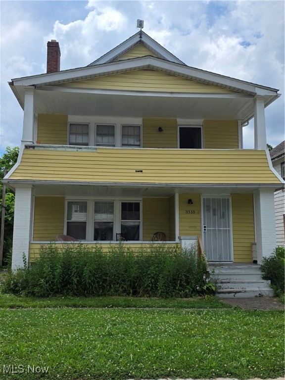 3 Family home as a 3/2/1. 2nd floor rented for $1253.00 with auto payments from Eden. 1st floor has 3 bedrooms, 2nd floor has 2 and 3rd floor efficiency is a bedroom, bath and living room no kitchen. Roof only 1 year. 1st and 2nd floor porch. 2nd floor water tank was just installed 7/25. Easy to show, schedule your tour.