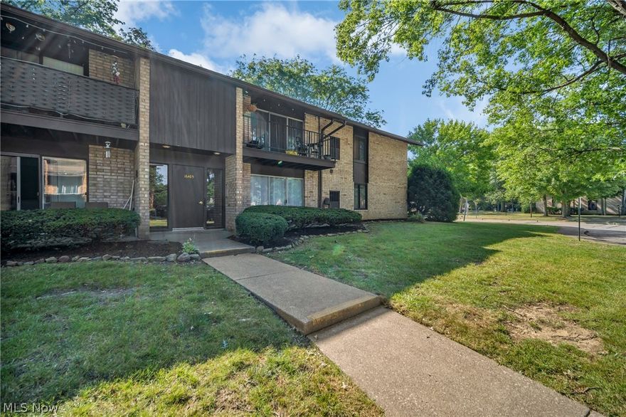 fully renovated ground floor end unit