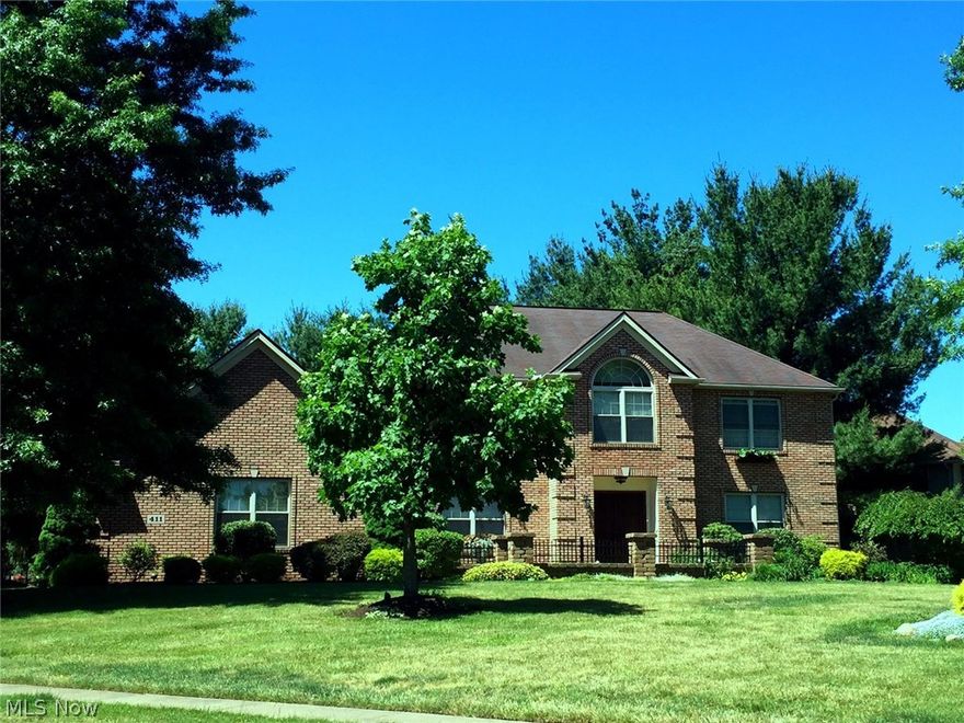 Fantastic opportunity in the Steeplechase! Solid brick custom built home listed below appraised value! Two-story over 2600 sq. ft. (plus fin bsmt) 3 large bedrooms, 3 1/2 bath. One of the newest homes in steeplechase built with attention to detail in 1999.  Newly built courtyard entry.  Beautiful walnut colored trim and hardwood flooring.  Stunning open foyer with a gorgeous staircase and columned entry living room. French doors lead you to the fireplaced family room completely open to the kitchen. The custom cherry kitchen is fully equipped with all appliances, granite counter top, a center island with an eating bar, spacious dinette and oversize walk in pantry. The enclosed sun porch off the back was an added feature adding an additional 200 approx. square feet to the original floor plan. The current owner has updated throughout, replacing all fixtures, carpeting and paint. Upstairs you will find 3 large bedrooms including a master ensuite with a large bathroom, walk in closet and lo