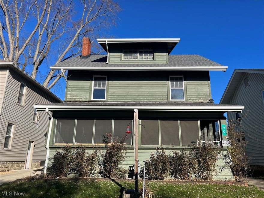 Located just North of downtown Newark this home is close to it all. Just 5 minutes off SR 16 for a quick commute towards Granville or Columbus area. The main floor offers a large living space, dining area, kitchen and full bath. Nice enclosed front porch area for the outsiders. Second level offers three full bedrooms, a second full bath, and a bonus room that could be office space or additional small bedroom. The attic area or third level is a finished area over sized bedroom. Check out the built in old style wood seating. Lots of closet and storage space. There is a full basement with new water manifold for easy water shut off per location. Roof on home was new on 2022. Single car garage in the rear for extra storage.