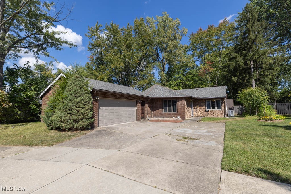 Welcome to 220 Vivian Dr. in Berea. This lovely 3 bedroom ranch style home is located on a cul-de-sac close to shopping, airport, highway access and the Metro Parks. Step in to the front door and you will notice the natural sun light pouring in through the bay window and features neutral colors and updated vinyl click flooring for easy maintenance. This opens to the eat-in kitchen that has plenty of cabinet, counter space, pantry and includes all appliances. Off of the kitchen is the bonus great room with decorative fireplace, split unit on the wall for additional heating and cooling. There is a screened in porch off of the kitchen as well that leads to the tranquil backyard. Head back inside and you will notice the spacious mechanical room with washer and dryer. The 3 bedrooms have great closet space and off of the full bathroom is a large cabinet. In addition to all of these great features of this home include numerous updates as well including; AC/Furnace 2022, roof approximately 10 years old, newer flooring and paint throughout. Call today to schedule your tour to see all that this wonderful home has to offer!