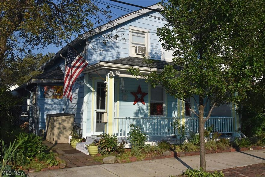 Classic Ohio City home in an excellent location close to all the amenities Ohio City offers!  Warm, 1600 ft+ Cape Cod.  Living Rm. boasts ventless gas fireplace and built ins.  lst floor family room is bright and spacious. Vaulted formal dining room.  Huge kitchen featuring Birch counter tops, original Porcelain sink, Industrial SS range and a new walk-in pantry. A picture window overlooks the kitchen garden.  There is a large storage room behind the kitchen, as well as a first floor laundry room.  Home also offers a state of the art security system.   
   Upstairs you will find a gracious Master Bedroom, with plank flooring.  There is a room-sized Dressing room (which could be a tandem bedroom if needed). There are custom closets and  full bathroom with a claw-foot tub. 
    All new windows in the past 10 years.  Newer roofs (front and back) with warranties.  Lenox furnace. 2 Newer tankless Hot Water tanks.  
     Exterior has side patios, deep yard with fruit trees, herbs, floweri