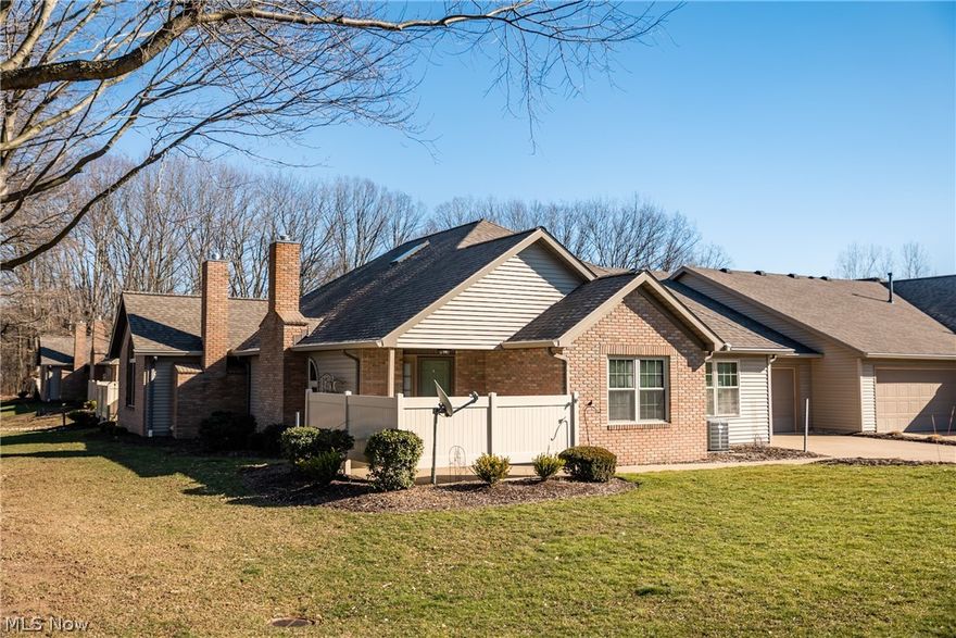 Don't Miss Your Opportunity to Own this Desirable Buckingham Gate Villas Condo, End Unit! This Beautifully Maintained Home Features Vaulted Great Room with Skylight, and a Gas Fireplace Flanked by Windows. Open to the Great Room is a Spacious Kitchen with Pantry, Ample Cabinetry, Beautiful Solid Surface Couther Tops with all Appliances to Stay.  A 1st Floor Laundry Area and Utility Closet are Conveniently Located off the Kitchen with Direct Entry into the Attached 2 Car Garage. The Large Master Suite Features a Bathroom & Walk in closet. A 2nd Bedroom with Double Closets & Hall Bathroom Complete the 1st Floor. Upstairs is a Loft that Overlooks the Great Room (If Desired this Could be a 3rd Bedroom).  Off this Loft is Yet Another Closet/Storage Area!  Ample Storage Throughout. Enjoy the Beautiful Outdoors on the Patio with Privacy Fence.  Just Steps  from Brookledge Golf Course, Restaurants, Shopping and Easy Access to Route 8.   New Roof 2018, New Furnace and AC in 2015.  A One Year Ho