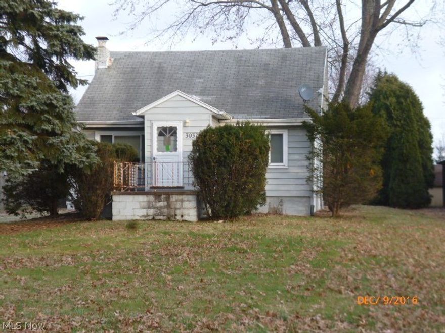 Great opportunity to have extra land and a place to store everything all at an affordable price!   The home has replacement windows, kitchen pantry, and a basement with potential to finish.  The detached garages have electric and concrete floors .  Sliding doors to a large deck off of the living room.  Check it out today - it's a great value.