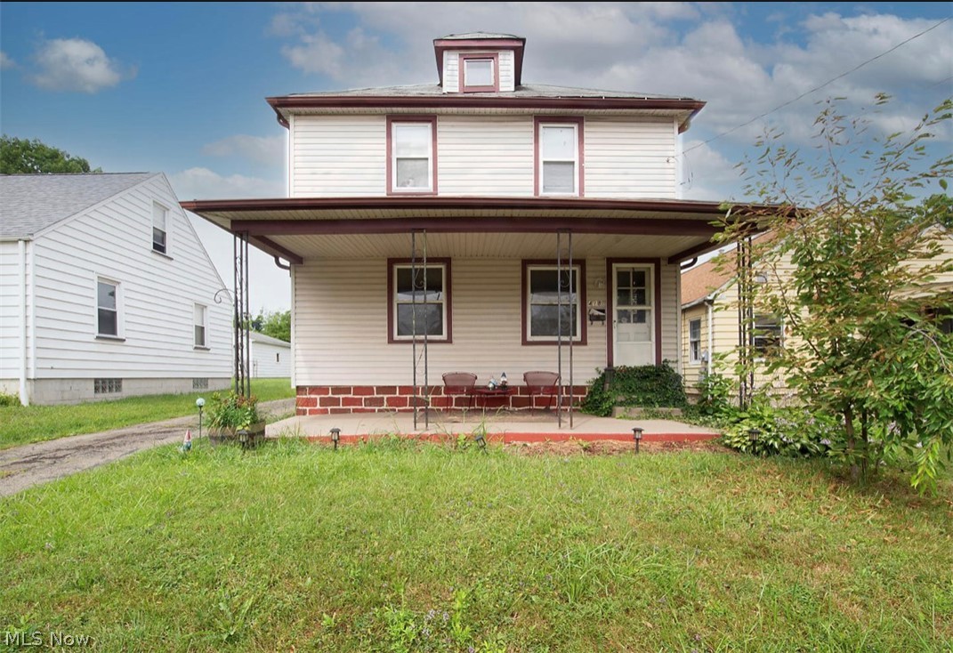 Perfectly priced for this market! Come check out this four bedroom, two bath two story home located on Youngstown's West Side. Spacious Kitchen with laundry and Bathroom on the first floor. Large Living Room with lots of natural light. A nice front porch area. Outback you will find a large two and a half car garage. This garage is a working mans dream. Can be used as a workshop, extra storage, or even additional income potential. The opportunities are endless with this one! Definitely a must see! The extra space and the oversized garage is a rare opportunity to own in this location. Move in ready four bedroom home. This one is being Sold as Is! Call and schedule your private showing today.