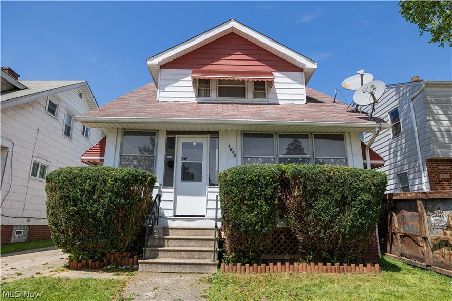 Must See Move-in Ready 3 Bed Colonial. Large kitchen with ceramic tile flooring, SS appliances and breakfast bar. Formal dining room with beautiful built-in cabinets. Warm living room with laminate flooring. Fresh paint throughout, new carpet in basement and upstairs. Upstairs you'll find three well-appointed bedrooms and a full updated bathroom with new tub. Partially finished basement with glass block windows, built-in closets for extra storage, finished rec room and full bathroom. Enjoy morning coffee on the front porch. Detached 1 car garage. Convenient location with easy access to downtown Cleveland, highways, shopping and restaurants. Don't miss out on the opportunity to make this house your own. Schedule a showing today.