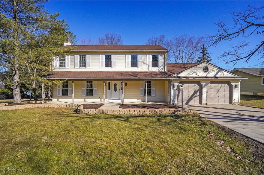 This is the home you've been waiting for, just move-in and enjoy!*2,524 sqft. 4 bedrm. 3bath open floorplan colonial in truly "like-new" condition on a beautiful .55acre setting!*Everything new from top to bottom including: New kitchen, all 3 baths, all windows, all doors (interior/exterior), all flooring/carpeting, driveway, new rec. rm. with sauna, newer roof and HVAC, and fresh paint throughout!*Huge great rm with fireplace off extra large kitchen with granite counters & island, perfect for entertaining!*All bedrooms are extra large with double closets*3 brand new, well appointed, custom tiled baths with granite counters*Nice covered 25x7 front porch*All new appliances*Larger country lot in demand area of estate homes bordering Hinckley & Medina Co.*Extra guest parking in turnaround or area for RV*Highly Rated N. Royalton schools!*Close to highways, all conveniences, shopping and parks!*Quick possession*Easy to show*Call for details or to see it with the listing agent today!