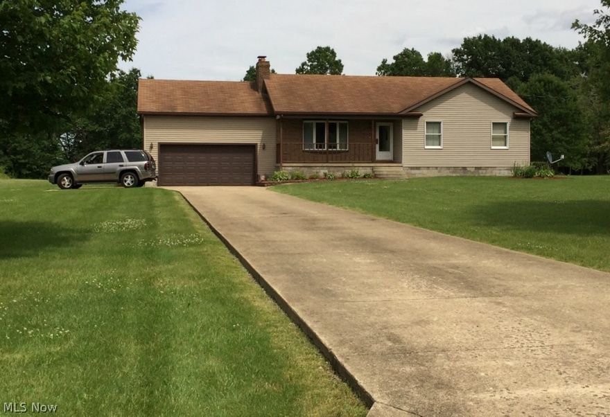 Beautiful ranch home located on private dead end street with large lot over 1.5 acres that property abuts champ park. This home features a large open kitchen with oversized counter space connecting to eating area looking out to deck and quiet yard. Large master bedroom connects to full bath. 2 car attached garage has extra parking and is concrete. Call today!!